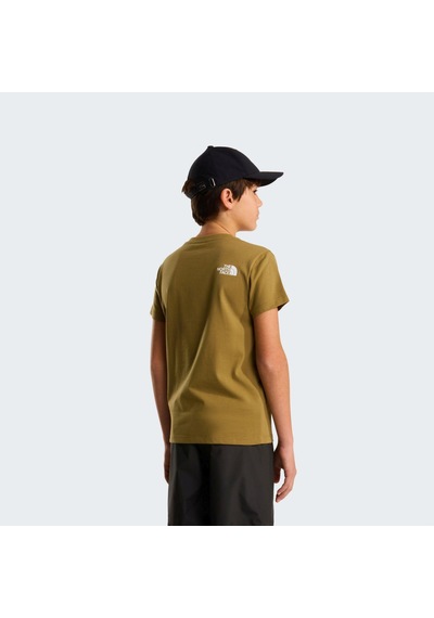 The North Face Teen Sımple Dome Regular Ss Tee Genç Tişört Nf0a87t42el1 Sarı