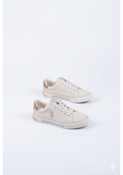 U.s. Polo Assn. Rachel 6fx Keten Orijinal Ürün Sneaker Kadın Ayakkabı Bej