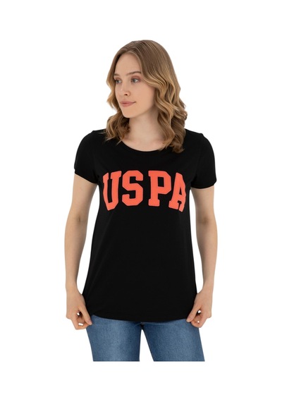 U.S. Polo Assn. Kadın Basic Tişört 1804839 SIYAH