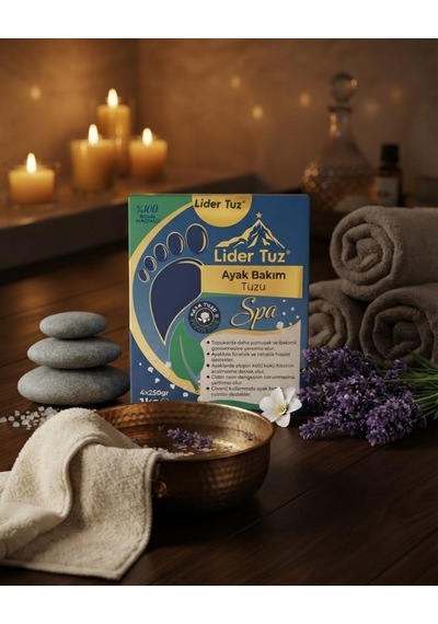 Ayak Bakım Tuzu Spa 1 Kg 4x250 Gr %100 Doğal Mineralli Kaya Tuzu Ve Epsom Tuzu