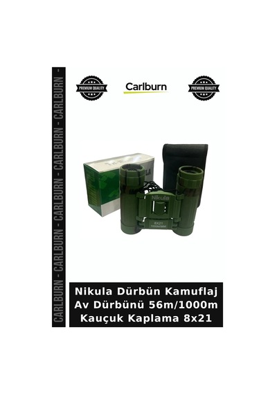 Nikula Dürbün Kamuflaj Av Dürbünü 56m/1000m Kauçuk Kaplama 8x21 Görüntü Aleti Safari Aracı Açık Hava Diğer
