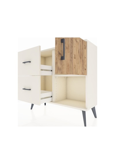 Arges Şifonyer Tek Raflı 2 Çekmeceli Tek Kapaklı 88x30x80 Aytaşı-çam/aytaşı Çam/aytaşı Arges Şifonyer Tek Raflı 2 Çekmeceli Tek Kapaklı 88x30x80 Aytaşı-çam/aytaşı Çam/aytaşı