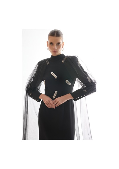 Senna Vanessa Dress Siyah Siyah