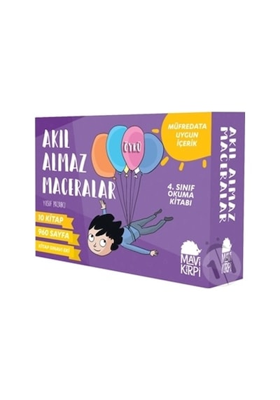 Akıl Almaz Maceralar 4. Sınıf Seti (10 Kitap)