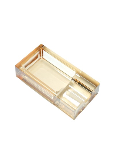 Premiumquality Gold Şeffaf Kristal Tekli Puro Küllüğü - Tr9747