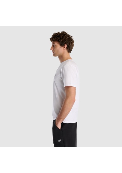 New Balance Erkek T-shirt Mnt1537-wt Beyaz