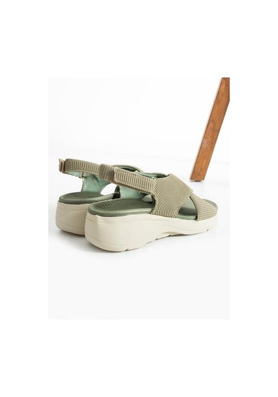 Papuçcity 02790 Orto Pedik Günlük Kadın Triko Sandalet 001