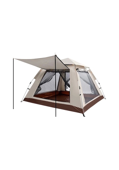 Tam Otomatik 4 Kişilik 210 X 210 X 140 Cm 210d Oxford Kumaş Çadır Çok Renkli