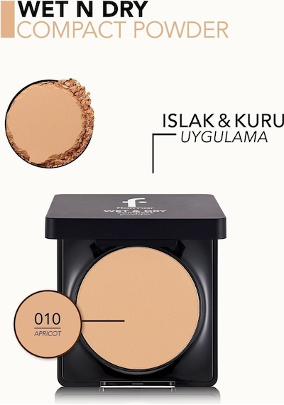 Flormar Wet Dry Powder W10 Apricot 8 G