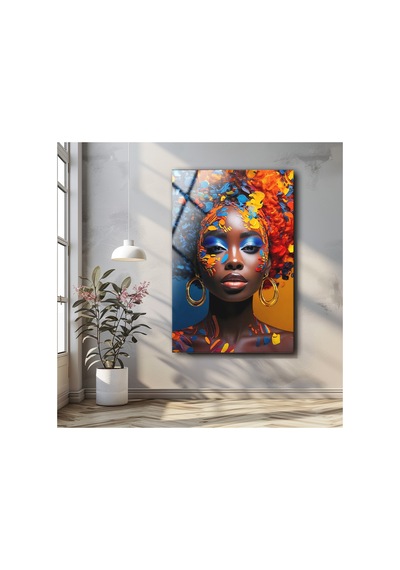 Afrikan Profesyonel Uv Cam Tablo Modern Duvar Dekoru Solmayan Canlı Renkler Ofis Ve Çalışma Odası Yeni Ev Hediyesi 4mm Kırılmaz Cam