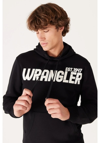Wrangler Erkek Sweat W232257001 Siyah