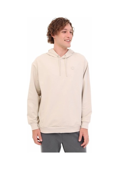 Lumberjack Mb Sn73 Hoodie Kapsonlu Erkek Sweat - Bej