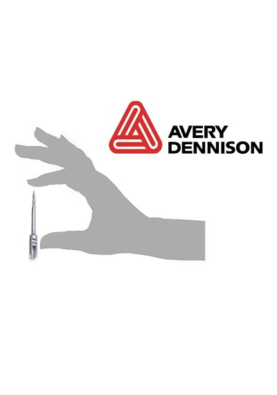 Avery Dennison Titanyum TOME-SAN Paslanmaz Kesici Bıçaklı Standart Kılçık Iğnesi 4 Adet Iğne Made In Switzerland