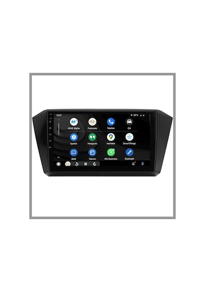 Govimaks Volkswagen Passat B8 Uyumlu Piano Black Uyumlu 2 Gb Ram 32 Gb Hafıza Androıd Multımedıa 10.1"