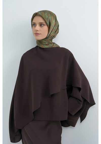 Armine Saf İpek Sura Eşarp-2026 İlkbahar-yaz- 952200d Yeşil-kiremit