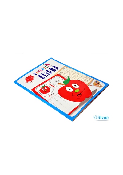 Boyamalı Elif-Ba Kitabı-Dini Eğitici Kitap 1198