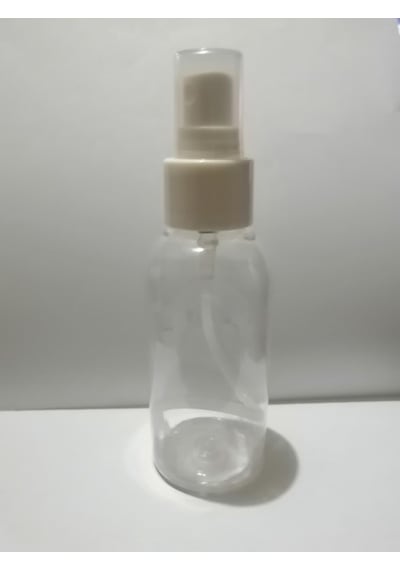 100Ml Şeffaf Plastik Şişe+Sprey Başlık.100 Adet