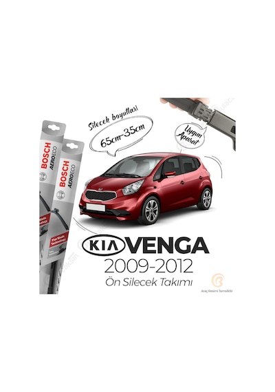 Kia Venga Muz Silecek Takımı 2009-2012 Bosch Aeroeco