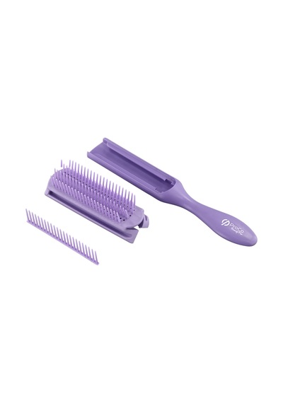 Icon Brush Zero Frizz Saç Fırçası - Bukle Belirginleştirici Ve Şekillendirici Lila