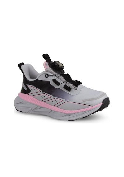 Buckhead Hynde Waterproof Outdor Çocuk Spor Ayakkabı Gri-fuşya