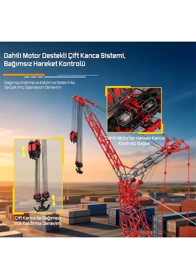 Reobrix Ring Crane 22028 Brick Yapım Seti
