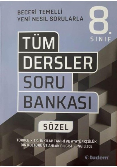 8.Sınıf Tüm Dersler Sözel Beceri Temelli Soru  Bankası