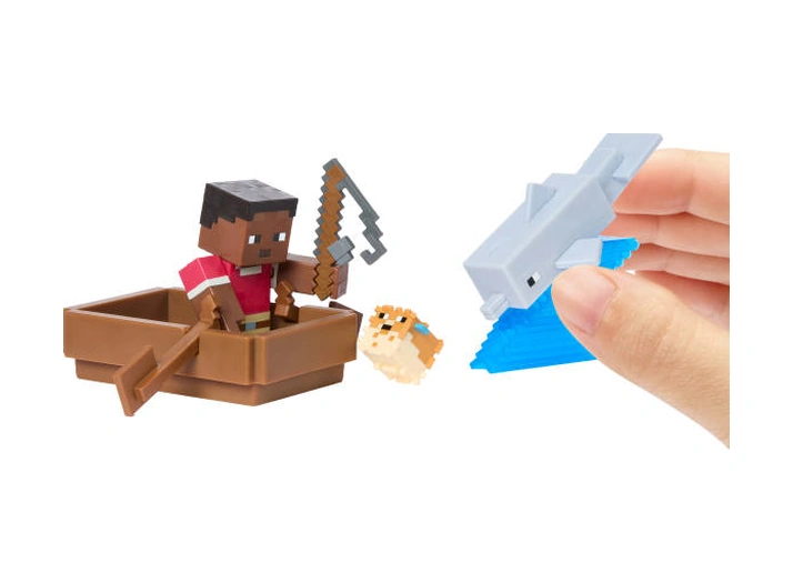 Minecraft 3.25" Figürler - İkili Paket Saılor Zurı & Zurı Marın J