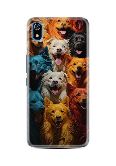 Xiaomi Redmi 7a Kılıf Boutique Baskılı Resimli Köpekçikler Pcode -026