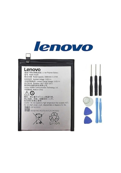 Senalstore Lenovo Vibe K5 Note Bl261 Uygun Batarya Pil Ve Tamir Seti