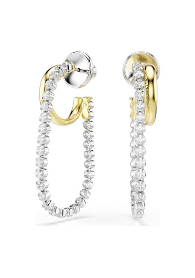 5749366 Swarovski Küpe Hyperbola:pe Hoop Whı/mıx Metalik