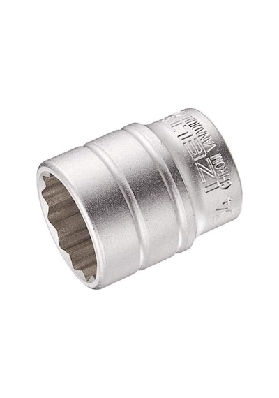 İzeltaş 1119061046 3/4" Altı Köşe Lokma Anahtar, Krom, 46 Mm