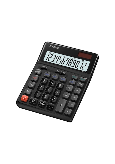Casio DE-12E-BK 12 Haneli Masaüstü Hesap Makinesi