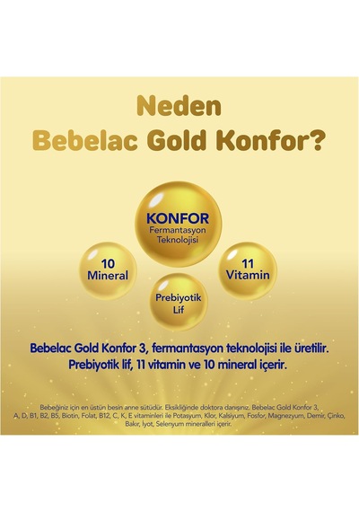 3 Çocuk Devam Sütü, 3x800gr 9-12 Ay