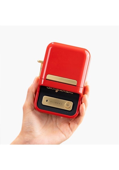 Nıımbot B21s Red Termal Taşınabilir Bluetooth Etiket Yazıcısı