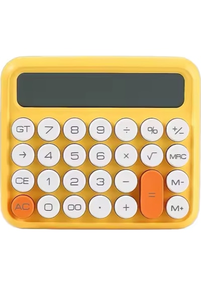Zr740 Jn-800 Junno Sarı Hesap Makinesi