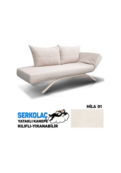 Serkolaç Yıkanabilir Yataklı Kanepe - Mila 01