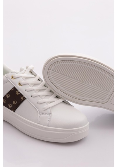 Benetton Bni-12132 Kadın Sneaker Ayakkabı Beyaz