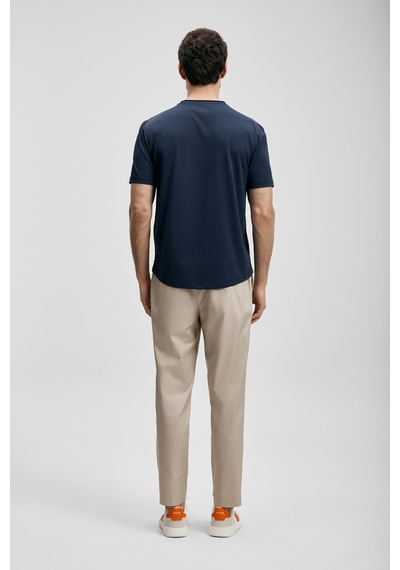Lufian Junya Erkek T-shirt 111020312 Lacivert