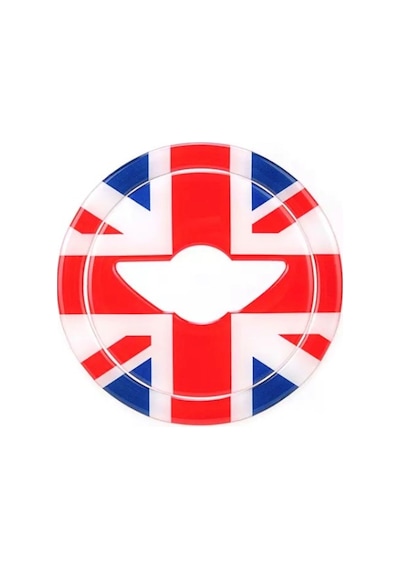 Mini Cooper Direksiyon Göbeği 3D Sticker R Serisi