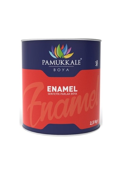 Pamukkale Enamel Sentetik Parlak Boya 5 Kg Antrasit Gri Ral 7016