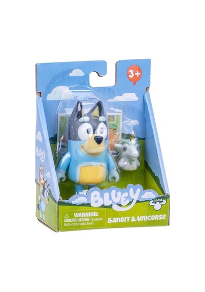 Bluey 19191 Bluey Tekli Figür Ve Aksesuar Seti 12li Display