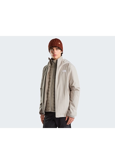 The North Face M Carto Mono Trıclımate Hooded Jacket Erkek Outdoor Montu Nf0a8d1s2mb1 Bej
