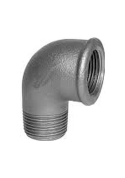 Fitings - Kuyruklu Dirsek Galvaniz 3/4"