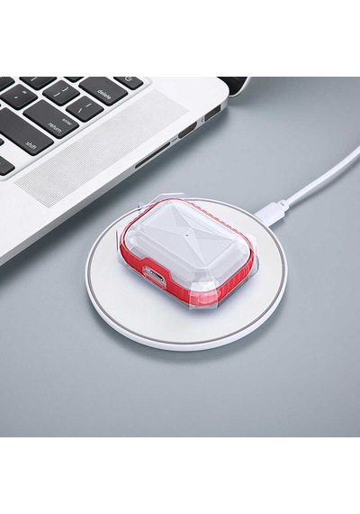 Apple AirPods Uyumlu Pro Kılıf Zore AirPods Airbag 22 Kılıf Siyah