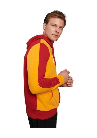 Galatasaray Forma Lisanslı Metin Oktay Sweatshirt Sarı - Kırmızı