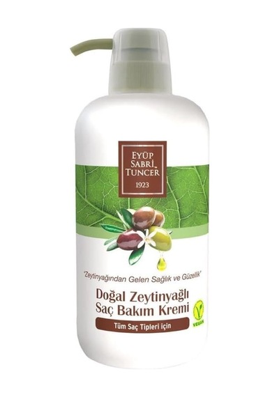 Doğal Zeytinyağlı Saç Kremi 600 Ml