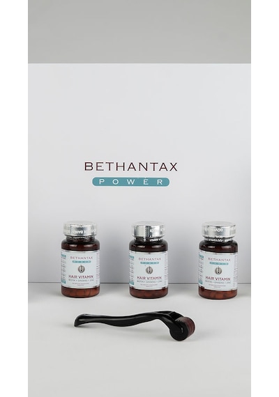 Bethantax Power Hair Loss 6 Months Flacon Plus Hair Set