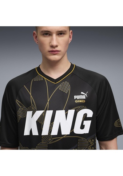 Puma King Extravaganza Jersey Unisex Siyah Günlük Stil Forma 63440701 Siyah