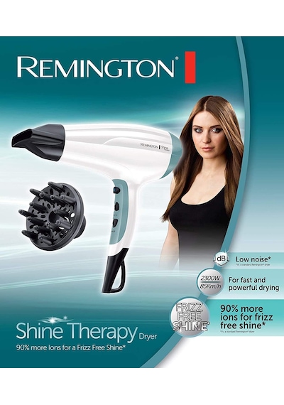 Remington Saç Kurutma Makinesi Iyonları Hafif Ve Sessiz Shine T Remington Saç Kurutma Makinesi Iyonları Hafif Ve Sessiz Shine T