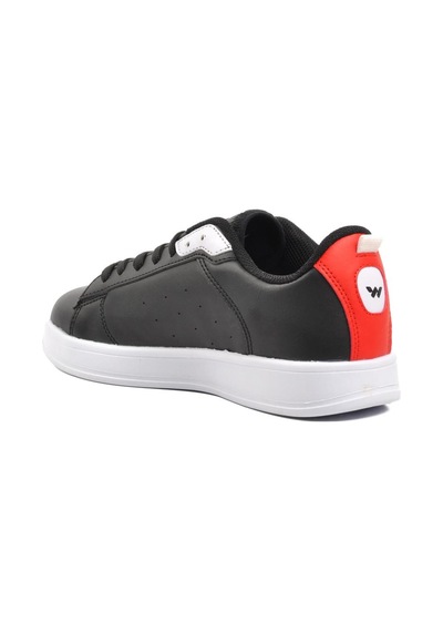 Walkway Lena Siyah-beyaz-kırmızı Unisex Sneaker 001